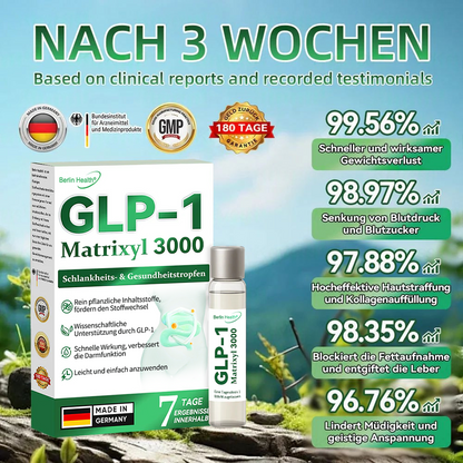 Offizieller Shop | 🎉Berlin Health® 𝗚𝗟𝗣-𝟭 & 𝗠𝗮𝘁𝗿𝗶𝘅𝘆𝗹 𝟯𝟬𝟬𝟬 𝗦𝗰𝗵𝗹𝗮𝗻𝗸𝗵𝗲𝗶𝘁𝘀- & 𝗚𝗲𝘀𝘂𝗻𝗱𝗵𝗲𝗶𝘁𝘀-𝗧𝗿𝗼𝗽𝗳𝗲𝗻 (𝗡𝘂𝗿 𝗲𝗶𝗻𝗲 𝗗𝗼𝘀𝗶𝘀 𝗽𝗿𝗼 𝗧𝗮𝗴 — 𝘀𝗶𝗰𝗵𝘁𝗯𝗮𝗿𝗲 𝗘𝗿𝗴𝗲𝗯𝗻𝗶𝘀𝘀𝗲 𝗶𝗻 𝗻𝘂𝗿 𝟳 𝗧𝗮𝗴𝗲𝗻) ✅ 𝗙ü𝗿 𝗙𝗲𝘁𝘁𝗹𝗲𝗶𝗯𝗶𝗴𝗸𝗲𝗶𝘁, 𝗛𝗲𝗿𝘇-𝗞𝗿𝗲𝗶𝘀𝗹𝗮𝘂𝗳-𝗚𝗲𝘀𝘂𝗻𝗱𝗵𝗲𝗶𝘁, 𝗗𝗶𝗮𝗯𝗲𝘁𝗲𝘀, 𝗦𝗰𝗵𝗹𝗮𝗳𝗮𝗽𝗻𝗼𝗲, 𝗚𝗲𝗹𝗲𝗻𝗸𝗽𝗿𝗼𝗯𝗹𝗲𝗺𝗲 𝘂𝗻𝗱 𝗺𝗲𝗵𝗿 🎉