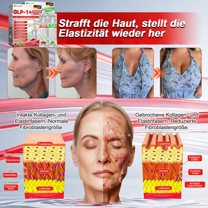 🇩🇪 Offizielle croaie® 🎀 𝐆𝐿𝑷-𝟭 + Kollagenpeptide Lösung zur Unterstützung von Gewichtsmanagement und Hautstraffung – mit Kollagenpeptiden & Matrixyl 3000. Hilft, das Wohlbefinden zu unterstützen und die Haut sichtbar zu verbessern.