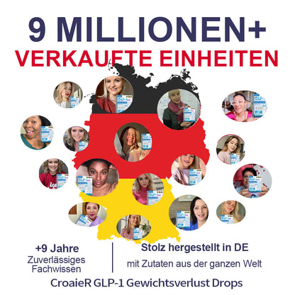 [Offizieller Shop] CroAie® GLP-1 & NAD+-Schlankheitstropfen ✅ Fettleibigkeit, Herz-Kreislauf-Erkrankungen, Diabetes, Schlafapnoe, Gelenkprobleme und mehr