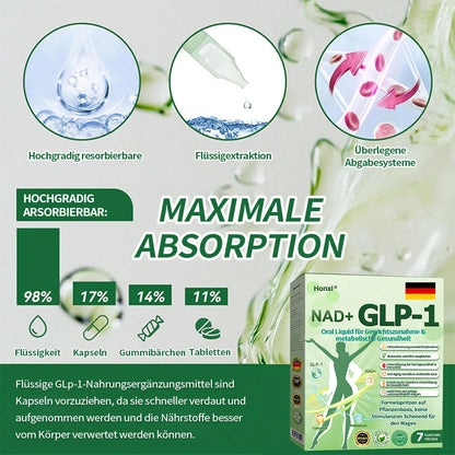 Honxi® ✨GLP-1 + NAD+ Oral Liquid für Gewichtszunahme & metabolische Gesundheit (𝐍𝐮𝐫 𝐞𝐢𝐧𝐞 𝐃𝐨𝐬𝐢𝐬 𝐩𝐫𝐨 𝐓𝐚𝐠, 𝐬𝐢𝐜𝐡𝐭𝐛𝐚𝐫𝐞 𝐕𝐞𝐫ä𝐧𝐝𝐞𝐫𝐮𝐧𝐠𝐞𝐧 𝐢𝐧 𝟕 𝐓𝐚𝐠𝐞𝐧) ✅ 𝐅ü𝐫 𝐅𝐞𝐭𝐭𝐥𝐞𝐢𝐛𝐢𝐠𝐤𝐞𝐢𝐭, 𝐤𝐚𝐫𝐝𝐢𝐨𝐯𝐚𝐬𝐤𝐮𝐥ä𝐫𝐞 𝐆𝐞𝐬𝐮𝐧𝐝𝐡𝐞𝐢𝐭, 𝐃𝐢𝐚𝐛𝐞𝐭𝐞𝐬, 𝐒𝐜𝐡𝐥𝐚𝐟𝐚𝐩𝐧𝐨𝐞, 𝐆𝐞𝐥𝐞𝐧𝐤𝐩𝐫𝐨𝐛𝐥𝐞𝐦𝐞 𝐮𝐧𝐝 𝐦𝐞𝐡𝐫