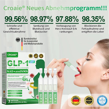🇩🇪 Offizieller Shop – CROAIE® GLP-1 Schlankheitslösung zum Einnehmen Für Adipositas, Herz-Kreislauf-Erkrankungen, Diabetes, Schlafapnoe, Gelenkprobleme und mehr 🔥