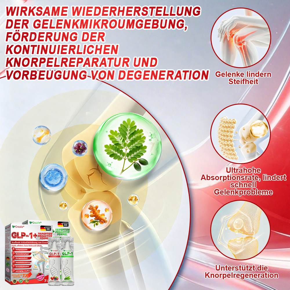 🇩🇪 Offizielle croaie® 🎀 𝐆𝐿𝑷-𝟭 + Kollagenpeptide Lösung zur Unterstützung von Gewichtsmanagement und Hautstraffung – mit Kollagenpeptiden & Matrixyl 3000. Hilft, das Wohlbefinden zu unterstützen und die Haut sichtbar zu verbessern.