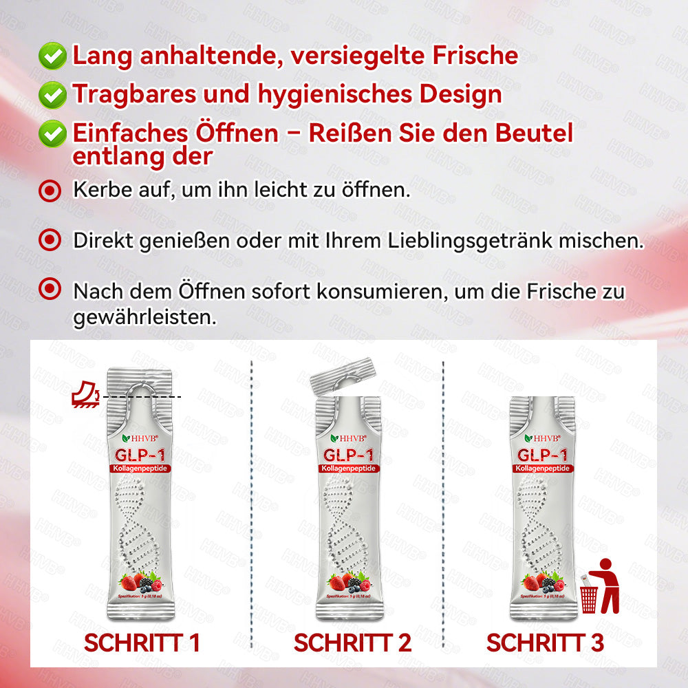 🇩🇪 Offizielle croaie® 🎀 𝐆𝐿𝑷-𝟭 + Kollagenpeptide Lösung zur Unterstützung von Gewichtsmanagement und Hautstraffung – mit Kollagenpeptiden & Matrixyl 3000. Hilft, das Wohlbefinden zu unterstützen und die Haut sichtbar zu verbessern.