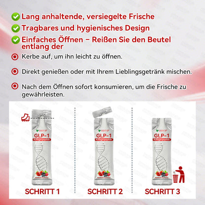 🇩🇪 Offizielle croaie® 🎀 𝐆𝐿𝑷-𝟭 + Kollagenpeptide Lösung zur Unterstützung von Gewichtsmanagement und Hautstraffung – mit Kollagenpeptiden & Matrixyl 3000. Hilft, das Wohlbefinden zu unterstützen und die Haut sichtbar zu verbessern.