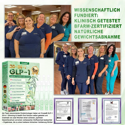 Neuerscheinung 🇩🇪｜Croaie® GLP-1 20-in-1 Slim & Health Oral Solution -Nur eine Dosis pro Tag, sichtbare Ergebnisse in nur 6 Tagen!Enthält 100 Milliarden aktive Probiotika (CFU). ✅ Unterstützt das Gewichtsmanagement, die Herzgesundheit