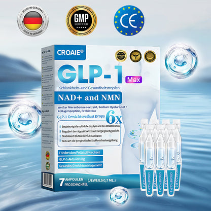 [Offizieller Shop] CroAie® GLP-1 & NAD+-Schlankheitstropfen ✅ Fettleibigkeit, Herz-Kreislauf-Erkrankungen, Diabetes, Schlafapnoe, Gelenkprobleme und mehr