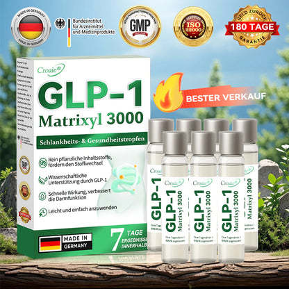 Offizieller Shop | CROAIE® 𝗚𝗟𝗣-𝟭 & 𝗠𝗮𝘁𝗿𝗶𝘅𝘆𝗹 𝟯𝟬𝟬𝟬 𝗦𝗰𝗵𝗹𝗮𝗻𝗸𝗵𝗲𝗶𝘁𝘀- & 𝗚𝗲𝘀𝘂𝗻𝗱𝗵𝗲𝗶𝘁𝘀-𝗧𝗿𝗼𝗽𝗳𝗲𝗻 (𝗡𝘂𝗿 𝗲𝗶𝗻𝗲 𝗗𝗼𝘀𝗶𝘀 𝗽𝗿𝗼 𝗧𝗮𝗴 — 𝘀𝗶𝗰𝗵𝘁𝗯𝗮𝗿𝗲 𝗘𝗿𝗴𝗲𝗯𝗻𝗶𝘀𝘀𝗲 𝗶𝗻 𝗻𝘂𝗿 𝟳 𝗧𝗮𝗴𝗲𝗻) ✅ 𝗙ü𝗿 𝗙𝗲𝘁𝘁𝗹𝗲𝗶𝗯𝗶𝗴𝗸𝗲𝗶𝘁, 𝗛𝗲𝗿𝘇-𝗞𝗿𝗲𝗶𝘀𝗹𝗮𝘂𝗳-𝗚𝗲𝘀𝘂𝗻𝗱𝗵𝗲𝗶𝘁, 𝗗𝗶𝗮𝗯𝗲𝘁𝗲𝘀, 𝗦𝗰𝗵𝗹𝗮𝗳𝗮𝗽𝗻𝗼𝗲, 𝗚𝗲𝗹𝗲𝗻𝗸𝗽𝗿𝗼𝗯𝗹𝗲𝗺𝗲 𝘂𝗻𝗱 𝗺𝗲𝗵𝗿 🎉