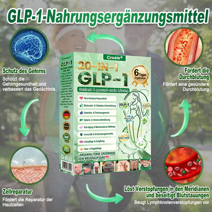 Neuerscheinung 🇩🇪｜Croaie® GLP-1 20-in-1 Slim & Health Oral Solution -Nur eine Dosis pro Tag, sichtbare Ergebnisse in nur 6 Tagen!Enthält 100 Milliarden aktive Probiotika (CFU). ✅ Unterstützt das Gewichtsmanagement, die Herzgesundheit