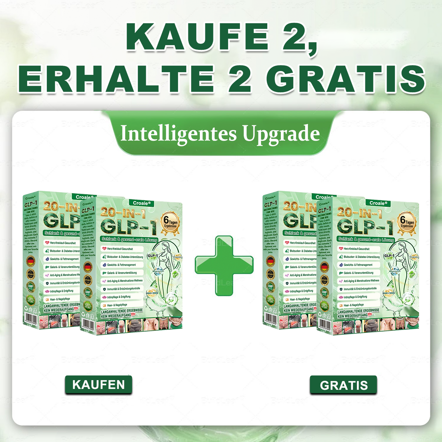Neuerscheinung 🇩🇪｜Croaie® GLP-1 20-in-1 Slim & Health Oral Solution -Nur eine Dosis pro Tag, sichtbare Ergebnisse in nur 6 Tagen!Enthält 100 Milliarden aktive Probiotika (CFU). ✅ Unterstützt das Gewichtsmanagement, die Herzgesundheit
