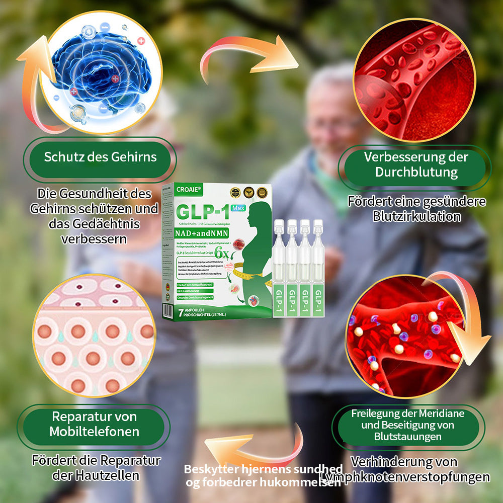 🇩🇪 Offizieller Shop – CROAIE® GLP-1 Schlankheitslösung zum Einnehmen Für Adipositas, Herz-Kreislauf-Erkrankungen, Diabetes, Schlafapnoe, Gelenkprobleme und mehr 🔥
